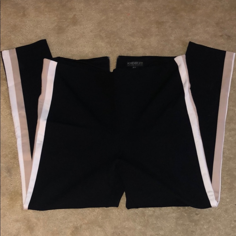 Forever 21 Black Ponte Pants